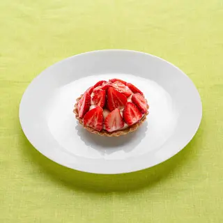 Tartelletta crema con fragole