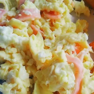 Huevos Revueltos Con Jamón