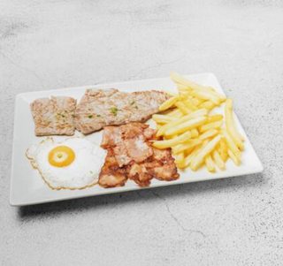 Plato Combinado De Filete De Ternera