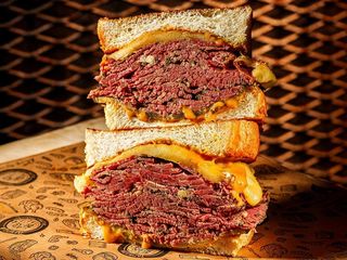Legendary Pastrami sandwich