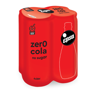 EPSA Кола zer0 (4х330мл)