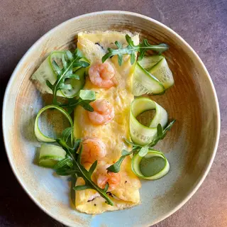Shrimp Omelette