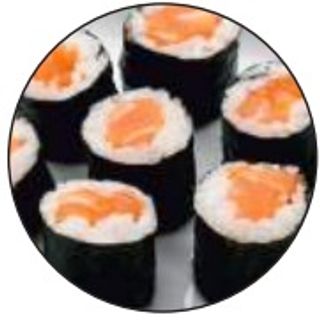 Maki Salmón (8 Pzs.)