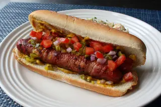 Sandwich Hotdog Double