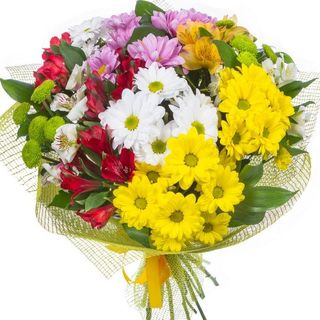 Buchet de flori "Simfonie de Crizanteme"