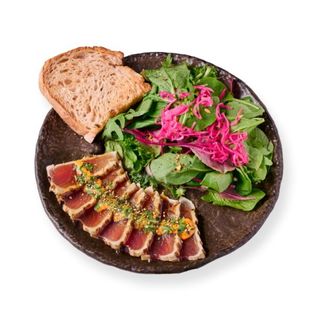 Tataki de Atum com Ají Amarelo
