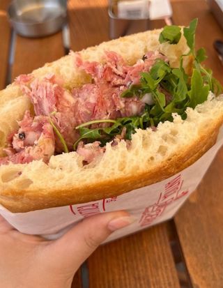 N.3 Sbriciolona, gorgonzola, verdure grigliate e rucola