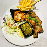 1/4 de poulet grille "blanc"
