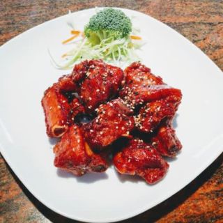 58-Costillas Asadas Con Salsa Barbacoa 