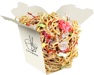 Udon cu carne de porc