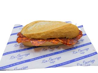 Bocadillo De Chorizo Ibérico De Bellota Picante