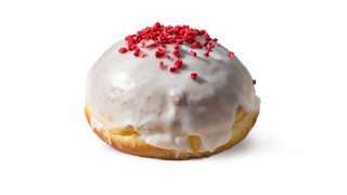 Pączek z nadzieniem różanym