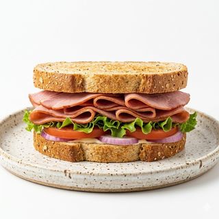 Sándwich Jamón Ahumado