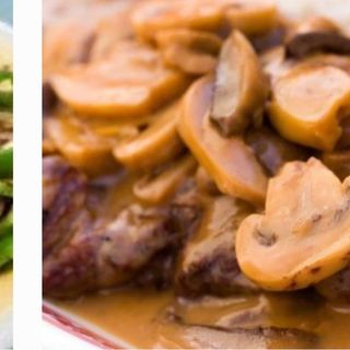 63. Ternera Con Champiñones