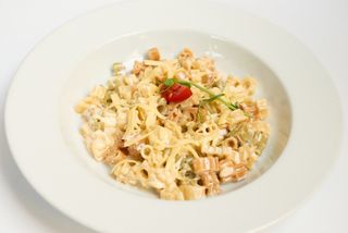 საბავშვო ყველიანი პასტა