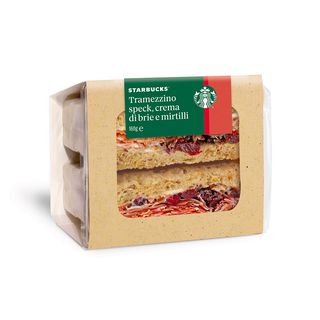 Tramezzino speck brie e mirtilli