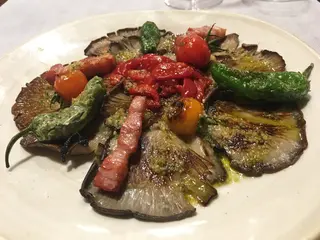 Setas a la plancha.