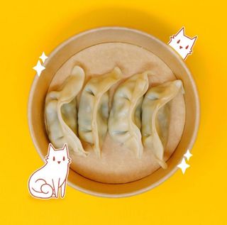 Ravioli di gamberi al vapore - 4 pezzi