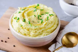 Mashed potatos.
