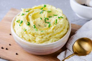 Mashed potatos.