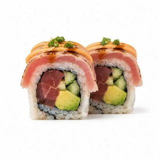Flamed Tuna Roll (8 piezas)