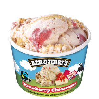 Helado Ben & Jerry Strawberry Cheesecake