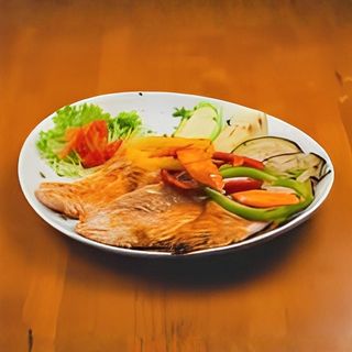 Piletina sa pomfritom 250gr
