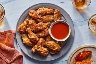 Asas de Frango + Batatas