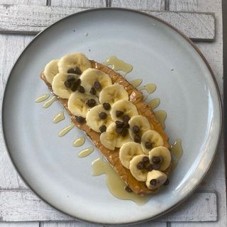 Peanut Banana Toast