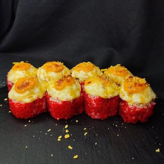 Запечений зі смаженим лососем та сиром, 370 г