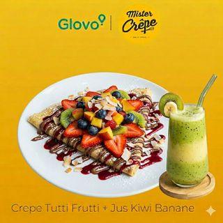 Tutti Frutti +Jus Kiwi Banane