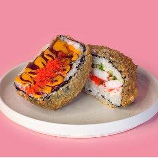 Суші бургер креветка-ікра (370г)