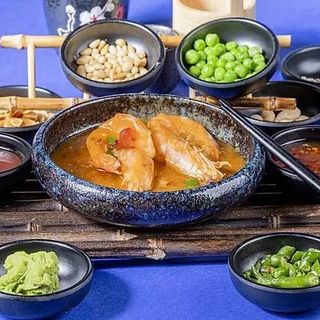 Gamberoni in salsa chili