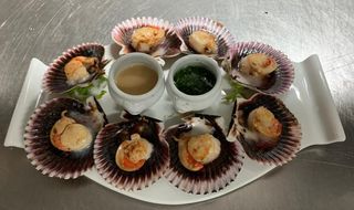 Zamburiñas A La Plancha, Ración