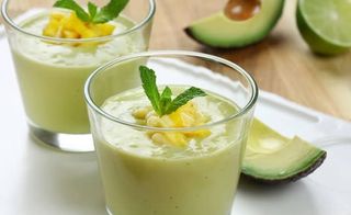 Avocado, Banana, Mango, Yoghurt