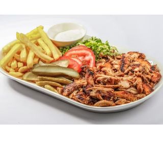 Plats shawarma  avec boisson gratuit