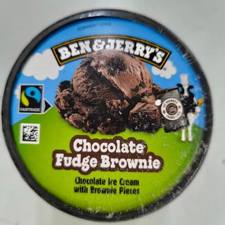 Helado Ben Y Jerry's Sabor Chocolate Brownie