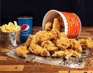 Strips bucket