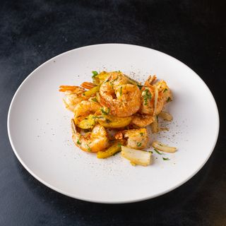 165. Gamberi sale e pepe