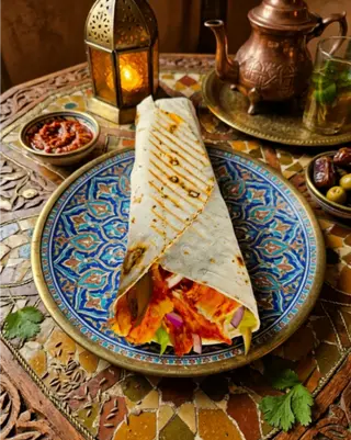 LAWASZ KRAFT CHICKEN SAHAWARMA SMALL WRAP