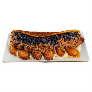 Cachapa Mixta De Pabellón Criollo