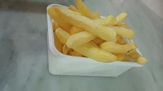 Cartoccio di patatine stick senza glutine