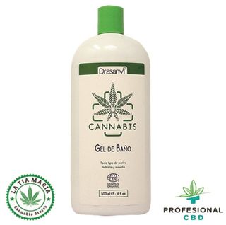 Gel de baño Cannabis Ecocert BIO-500 ml