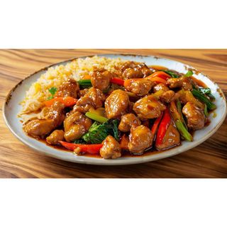 Chicken Wok-With Fried Rice Or Fried Noodles