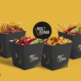 Box Kebab  (3 Uds.) + Bebida (1 Lt.)