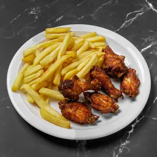 Menú 6 Alitas De Pollo