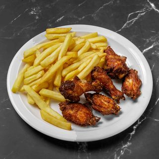 Menú 6 Alitas De Pollo
