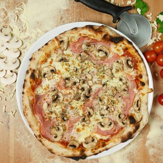 Pizza Cotto E Funghi (33 Cm.)