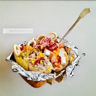 Patatas Asada Marinera