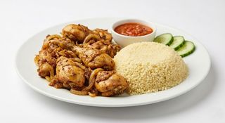 Poulet Sauté & Attiéké